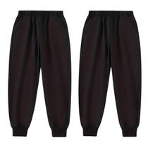 Kit 2 Calça Moletom Flanelada Infantil Menino Menina elastico 2 Ao 10