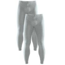 Kit 2 Calça Térmica Mash Ceroula Masculina Canelada Inverno