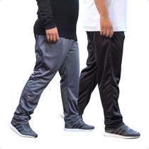 Kit 2 Calça Treino Plus Size Masculina Esporte Academia