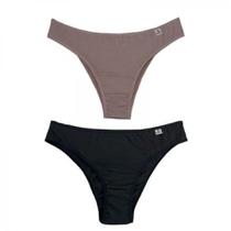 Kit 2 Calças Biq Alg 514925DR Quartzo/Preto G