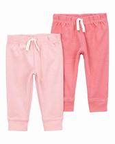 Kit 2 calças carter's - rose - menina - 100% algodão Kit 2 calças carter's - rose - menina - 100% algodão