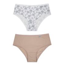 Kit 2 Calças DelRio 50368 - Floral/Mousse. Kit 2 Calças DelRio 50368 - Floral/Mousse.