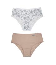 Kit 2 Calças DelRio 50368 Floral /Mousse