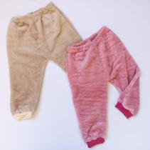 Kit 2 calças fleece infantil - Menina / Menino Kit 2 calças fleece infantil - Menina / Menino