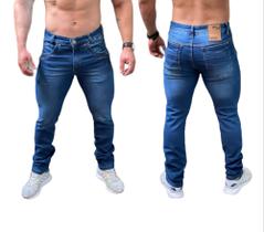 Kit 2 Calças Jeans Elastano Lycra Masculina Atacado