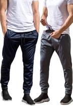 Kit 2 Calças Jogger Masculina Skinny Helanca