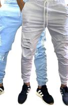 Kit 2 calças jogger masculina varias cores a pronta entrega envio rapido