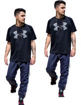 Kit 2 Calças Jogger Skinny Punho Na Barra Tactel R 417