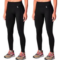 Kit 2 Calças Legging Lupo Sport Original Feminina Academia Leguin Legues Fitness Levanta Empina Bumbum