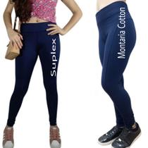 Kit 2 Calças Leggings Suplex Montaria Cotton Infanto Juvenil