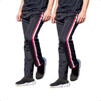Kit 2 Calças Masculina Tactel Esporte Treino Academia 276 Kit 2 Calças Masculina Tactel Esporte Treino Academia 276