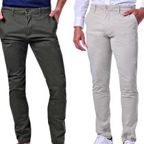 Kit 2 Calças Masculinas Chino 38