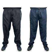 Kit 2 Calças Masculinas de Tactel Conforto e Estilo em Dobro