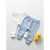 Kit 2 Calças Mijão Culote Sortido Bebê Vira Pé 100% Algodão Liso Enxoval Infantil Kit 2 Calças Mijão Culote Sortido Bebê Vira Pé 100% Algodão Liso Enxoval Infantil