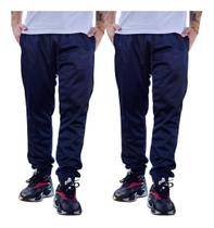 Kit 2 Calças Tecido Malha Premium Agasalho Esportivo 001 Pr Kit 2 Calças Tecido Malha Premium Agasalho Esportivo 001 Pr