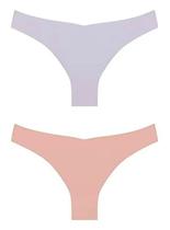 Kit/2 Calcinha Biquíni Trifil QE5460 Feminina Invisível Microfibra T. P/1XG