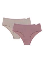 Kit/2 Calcinha Midi Sloggi 24547 Feminina Classic Algodão T. P/XG