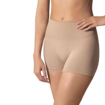 Kit 2 Calcinha Selene Boxer Sem Costura Alta Compressão