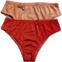 Kit 2 Calcinha Tanga Em Microfibra Lisa Feminino Adulto Atacado Kit 2 Calcinha Tanga Em Microfibra Lisa Feminino Adulto Atacado