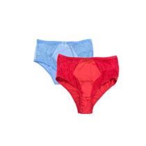 Kit 2 Calcinha Tangão Cintura Alta Rendada Lateral Larga Conforto Adulta