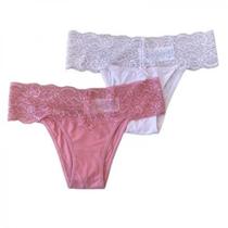 Kit 2 calcinhas basic+ lingerie rosa bebê / páprica g Kit 2 calcinhas basic+ lingerie rosa bebê / páprica g