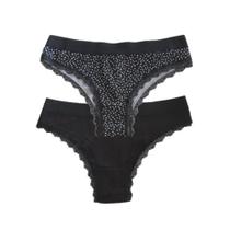 Kit 2 Calcinhas Basic+ Renda 6386