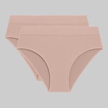 Kit 2 Calcinhas Básica Clássica Loba Lupo 40300