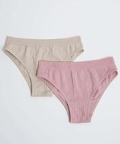 Kit 2 Calcinhas Biquíni Jacquard DelRio-34228