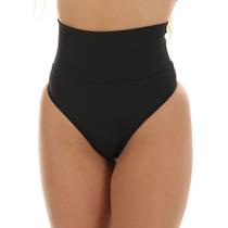 Kit 2 Calcinhas Cinta Modeladora Cintura Compressão Cós Alto Redutora De Medidas