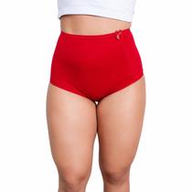 Kit 2 Calcinhas Cinta Modeladora Cós Alto Reforçada Segura Barriga Reduz Medidas