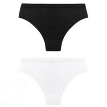 Kit 2 calcinhas cós alto Trifil Ref.: 1971 Kit 2 calcinhas cós alto Trifil Ref.: 1971