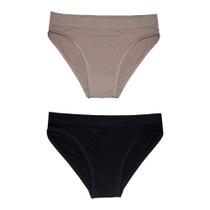 Kit 2 Calcinhas DelRio 5190 Sem Costura