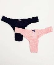 Kit 2 Calcinhas Fio Dental Fru Fru Marisa-31163