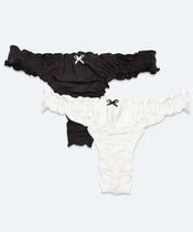 Kit 2 Calcinhas Fio Dental Fru Fru Marisa-90043