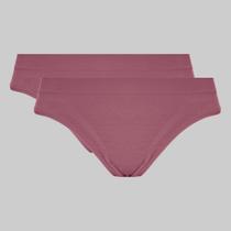 Kit 2 Calcinhas Loba Drapeada Sem Costura Lupo 40907-102