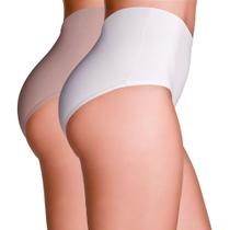Kit 2 Calcinhas Love Secret 42302 Alta Pós Parto Com Reforço