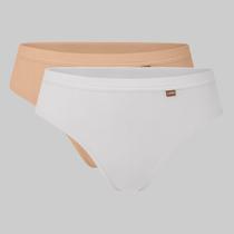 Kit 2 Calcinhas Lupo Básica Algodão Sortidas 40352-001