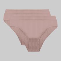 Kit 2 Calcinhas Lupo Básica Plus Size Sem Costura 40306