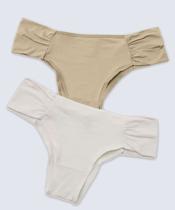 Kit 2 Calcinhas Plus Size Biquíni Marisa-63047