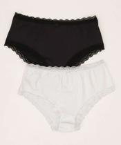 Kit 2 Calcinhas Plus Size Biquíni Marisa-67169 Kit 2 Calcinhas Plus Size Biquíni Marisa-67169