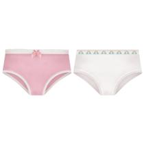 Kit 2 Calcinhas Selene Algodão Infantil