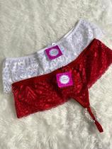 Kit 2 Calcinhas Sensual Tailandesa Namoradeira Aberta Pérolas sexy Lingeriesex