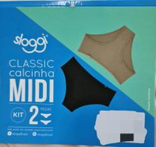 Kit 2 Calcinhas Sloggi Classic Midi 24547 Kit 2 Calcinhas Sloggi Classic Midi 24547