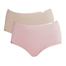 Kit 2 Calcinhas Sloggi Maxi 24545 Poliamida Modelagem Alta