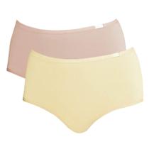 Kit 2 Calcinhas Sloggi Maxi 24545 Poliamida Modelagem Alta