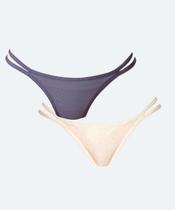 Kit 2 Calcinhas String Estampa Estrelas Marisa-60173 Kit 2 Calcinhas String Estampa Estrelas Marisa-60173