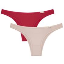 Kit 2 Calcinhas Tanga Sloggi 24552 Classic Leve Poliamida