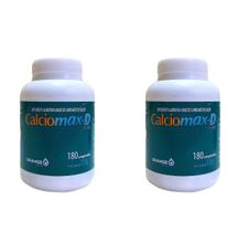 Kit 2 Calciomax D Carbonato de Calcio 180 Comprimidos. Orange - Orange Health