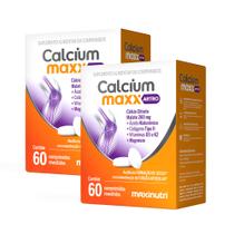 Kit 2 Calcium Maxx ARTRO Cálcio Citrato Malato Maxinutri