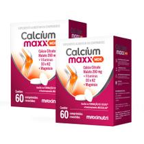 Kit 2 Calcium Maxx MDK Cálcio Citrato Malato 260mg Maxinutri Kit 2 Calcium Maxx MDK Cálcio Citrato Malato 260mg Maxinutri